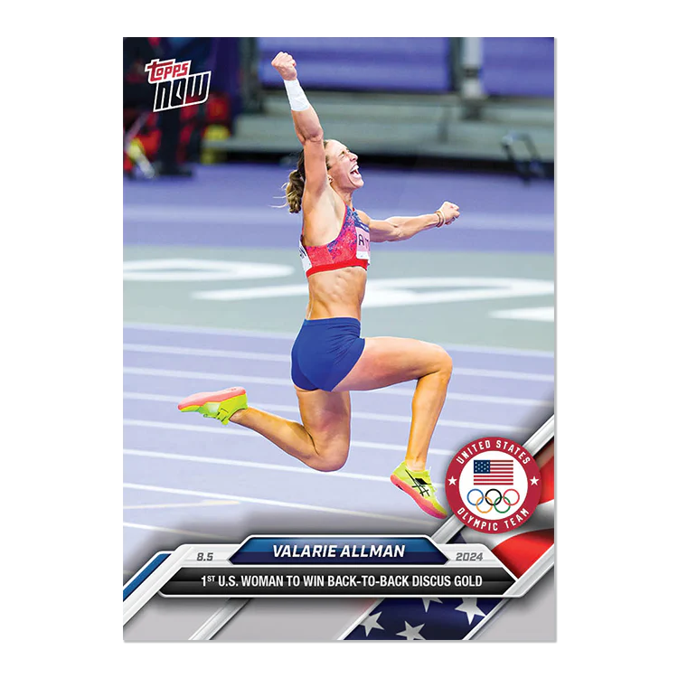 Valarie Allman - 2024 Olympic Games TOPPS NOW® Card 17