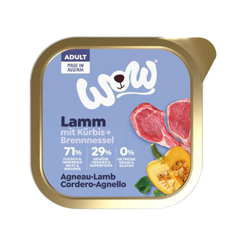 WOW! Adult Dog Food - Tub - Salmon - 11 x 150 g