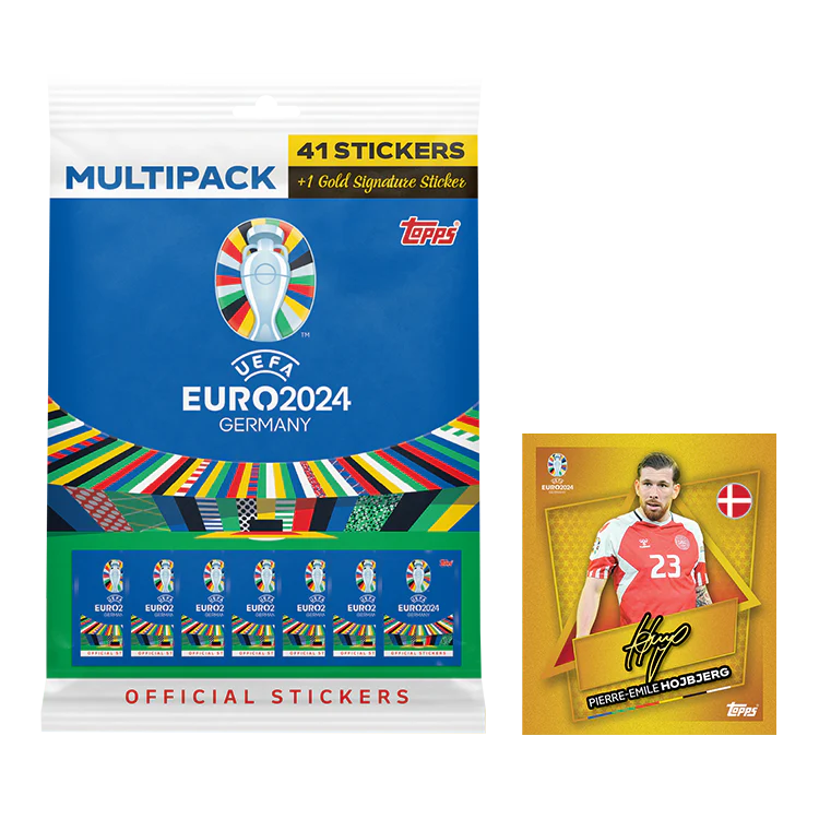 Official Euro 2024 Sticker Collection - Multipack