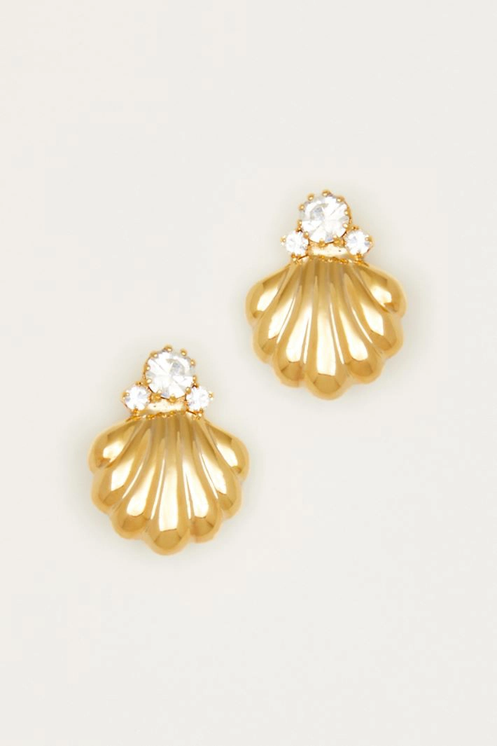Shell earrings - GOLD