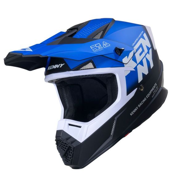 Casque cross Kenny TRACK GRAPHIC 2025 - BleuRef : KE2750