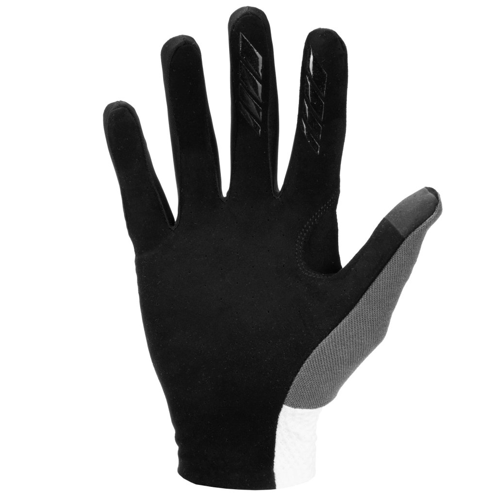 CUBE RACE Long Finger Gloves - white