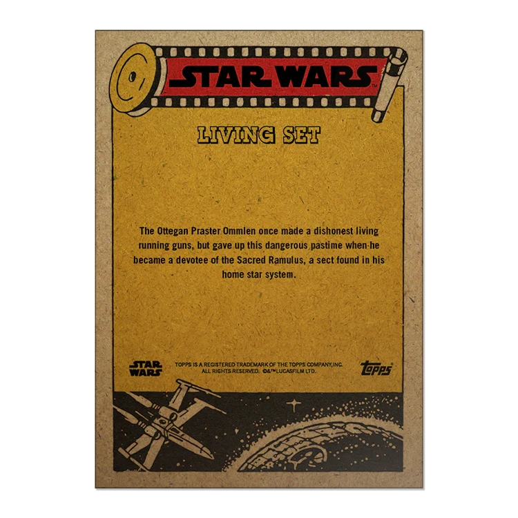 Topps UK - SW Living Set Card #403 - Praster Ommlen