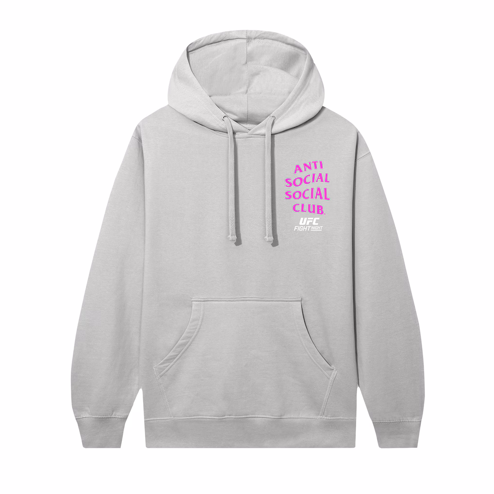 UFC x ASSC Lock Out Hoodie - Smoke - Mens