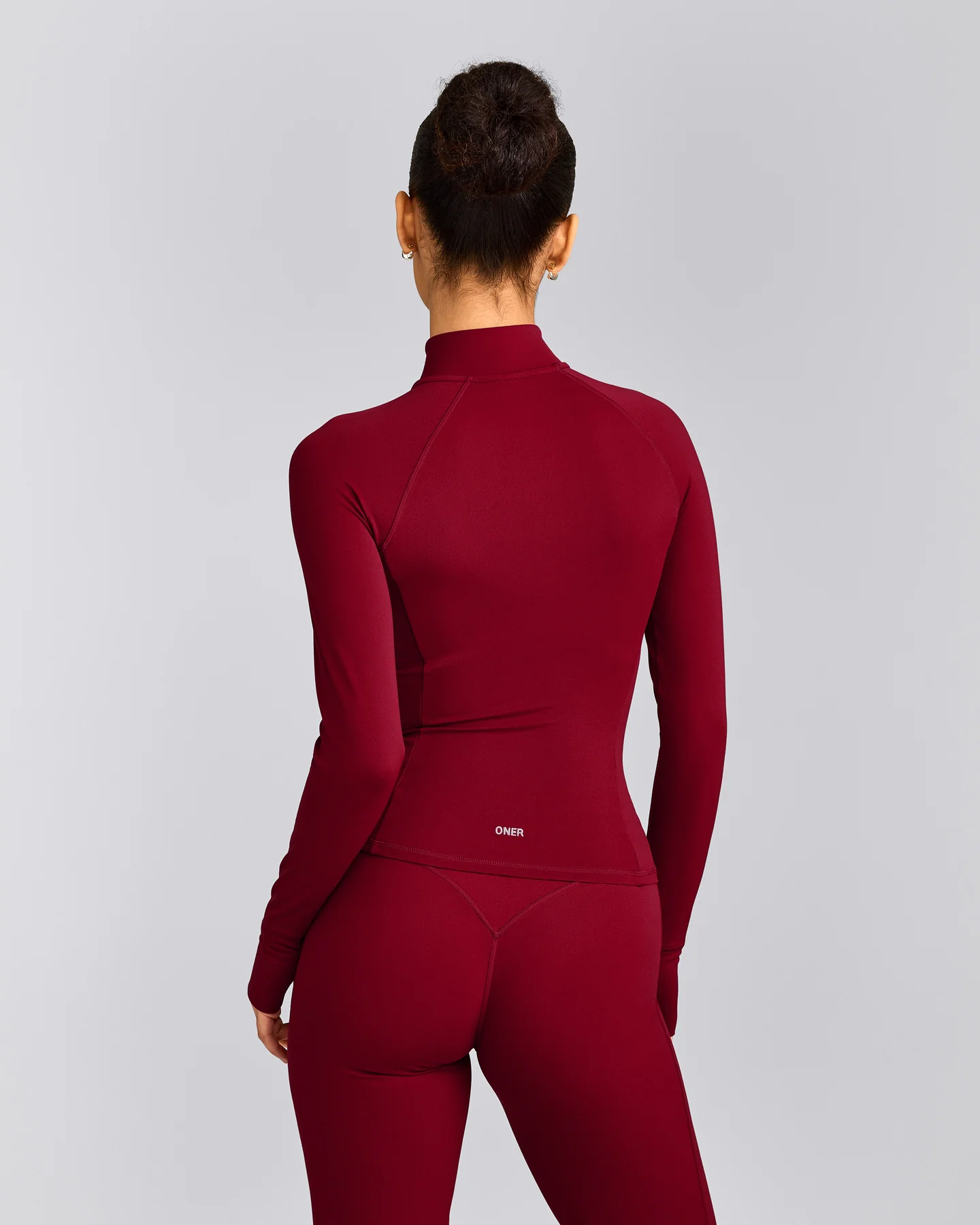 SoftMotion™ Jacket with Grey Logo | Ruby Red