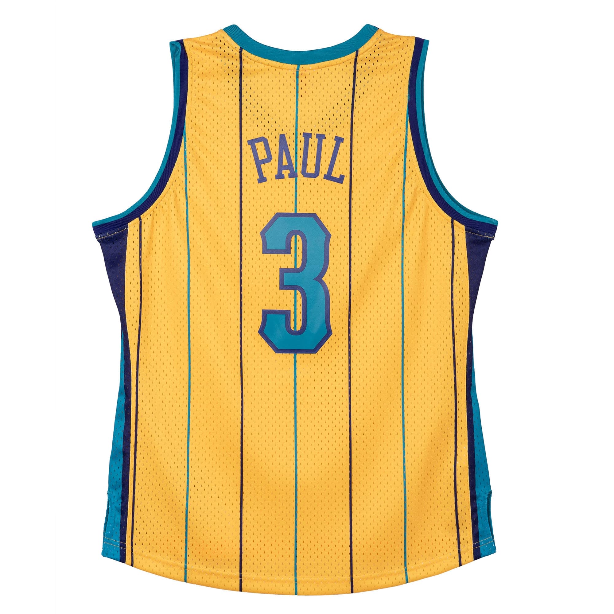 Chris Paul #3 New Orleans Hornets 2010-11 Mitchell & Ness Swingman NBA Jersey Yellow