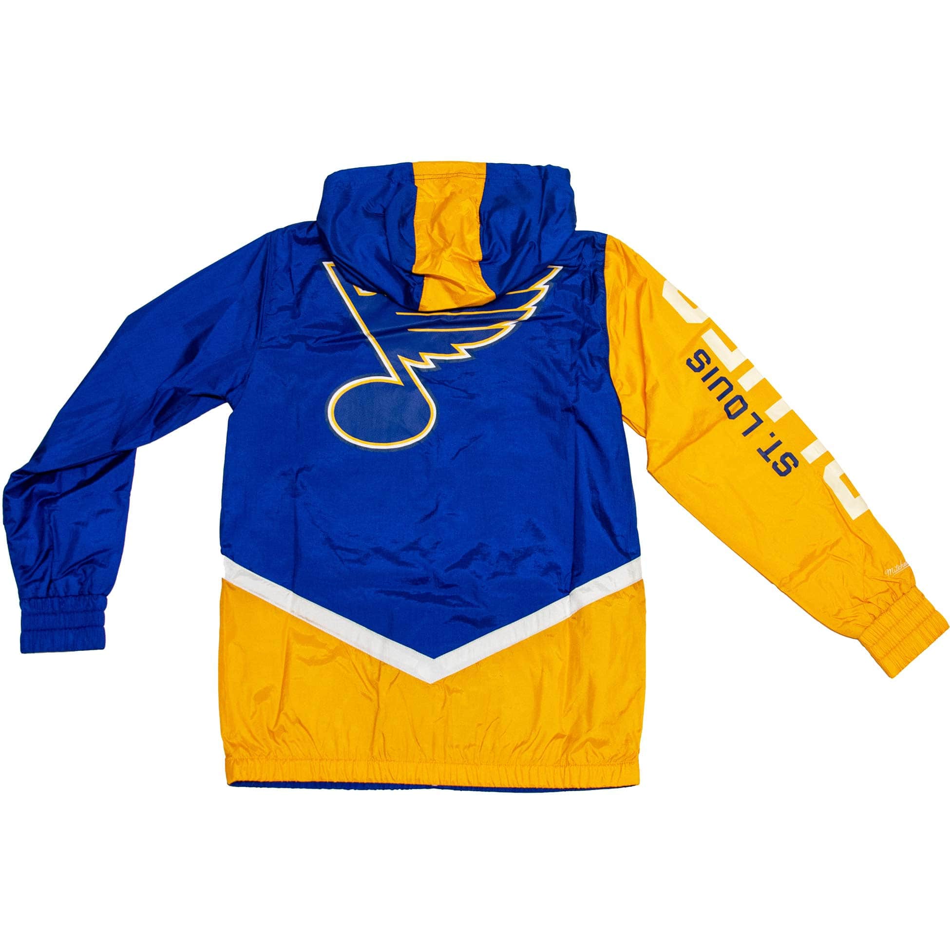 St. Louis Blues Undeniable Mitchell & Ness NHL Windbreaker Jacket