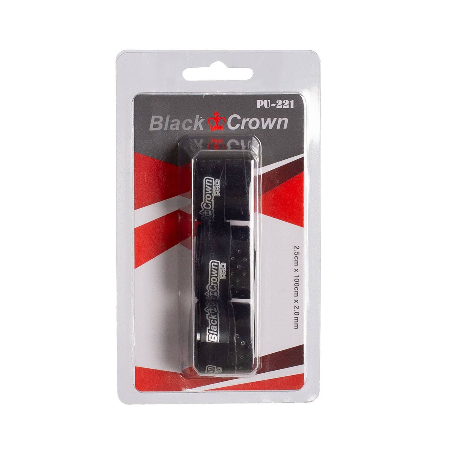 BLISTER 3 BLACK CROWN OVERGRIPS BLACK