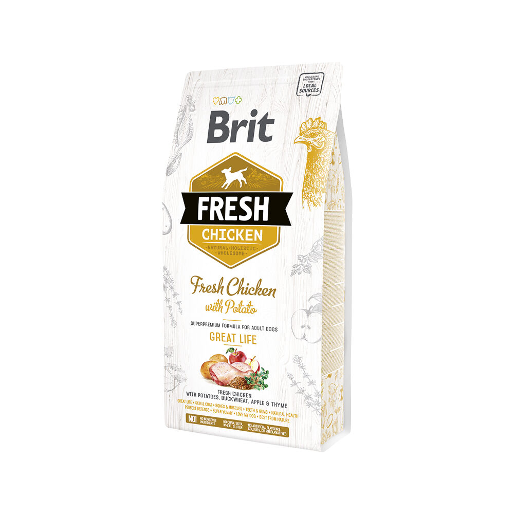 Brit Fresh Chicken with Potato Adult - 12 kg