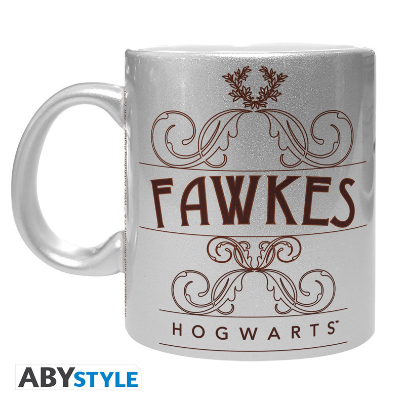 HARRY POTTER Mug with silver finish Phoenix