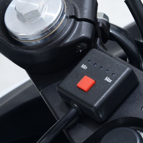 Poignées chauffantes R&G Racing interrupteur guidon 22mm Clip-onRef : RGR00319A / 1068829