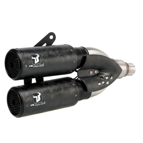 Silencieux Ixrace DC2X CARBON FORGED - NoirRef : ZS8591 / DH6459C2