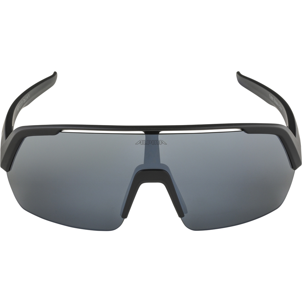 Alpina Turbo HR Glasses - black matt/mirror black