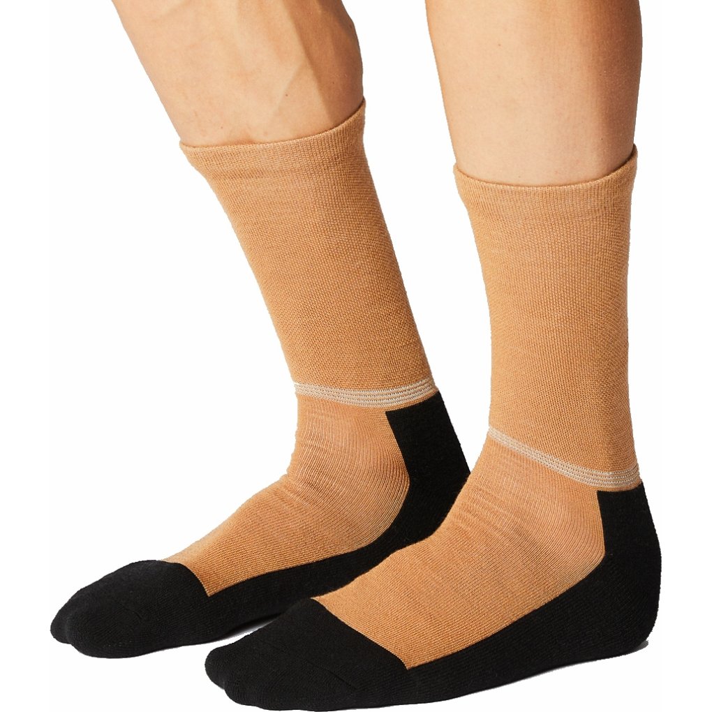 FINGERSCROSSED Merino Cycling Socks - Camel