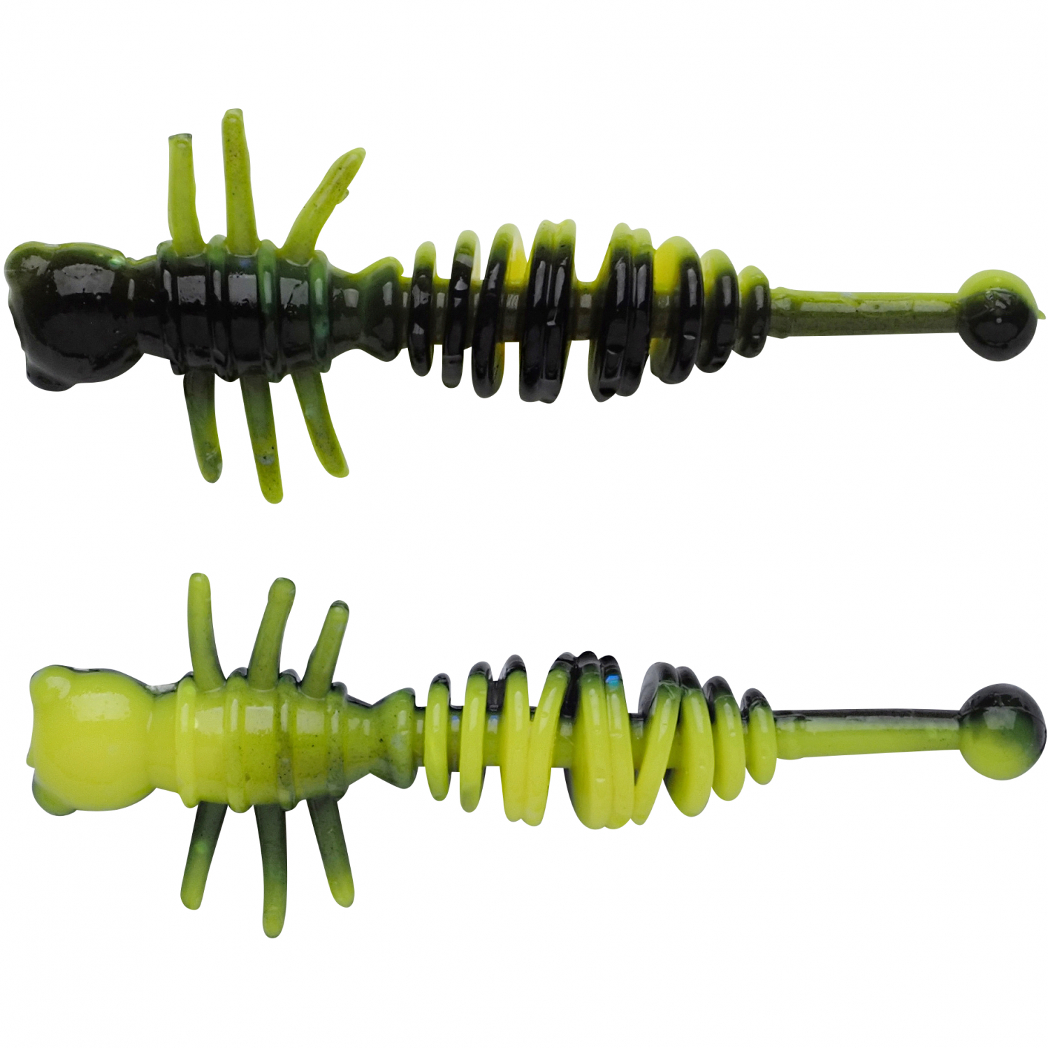 Berkley PowerBait Power Larvae (Black\/Sunshine Yellow)