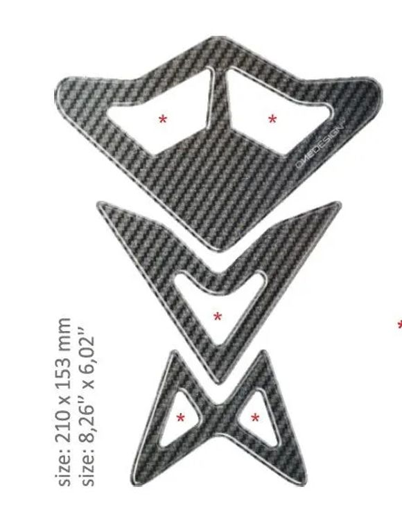 Protège réservoir A-Style Pad UniverselRef : AS00224A / 43010503