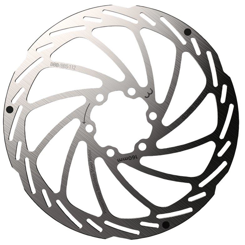BBB Cycling PowerStop BBS-111 | BBS-112 | BBS-113 | BBS-114 Disc - 6-hole - silver