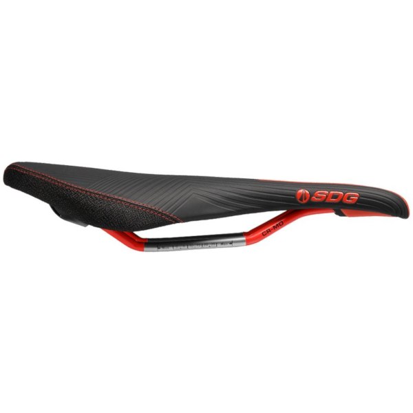 SDG Duster MTN P Cro-Mo Saddle - black/red