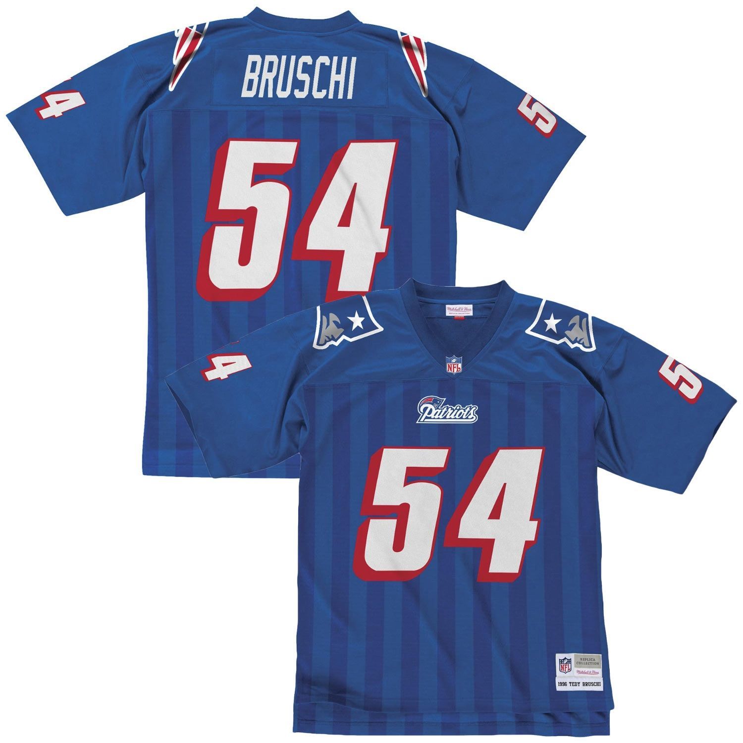 Tedy Bruschi #54 New England Patriots Legacy Throwback NFL Jersey
