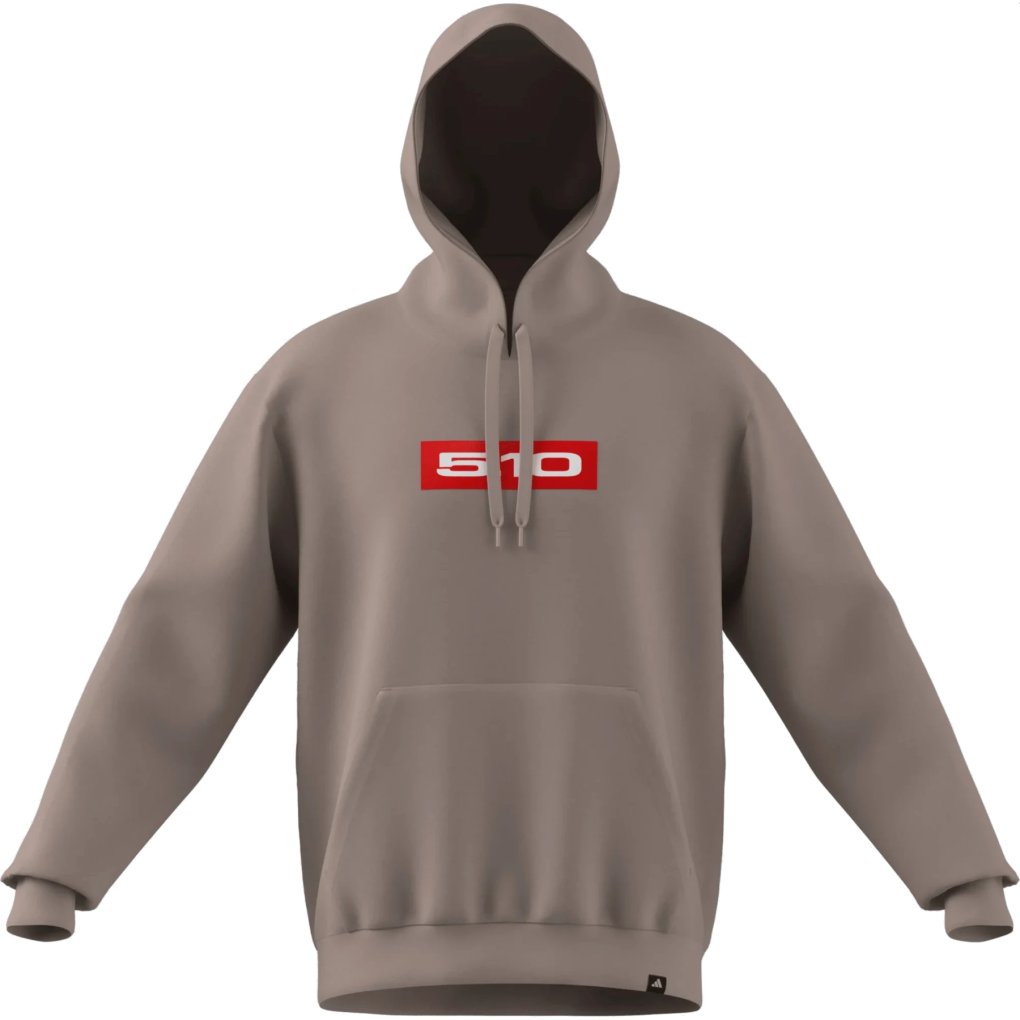 Five Ten Logo Sticker Graphic Hoodie Men - Wonder Taupe