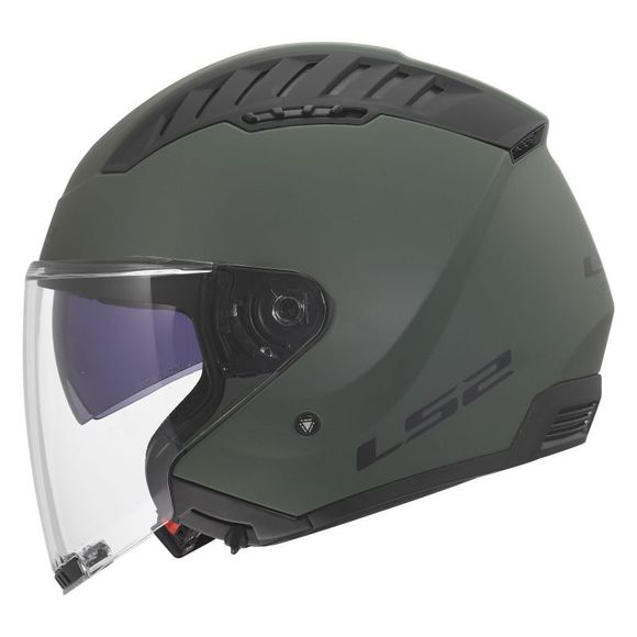 LS2 OF600 COPTER II jet helmet - GreenRef: LS0875