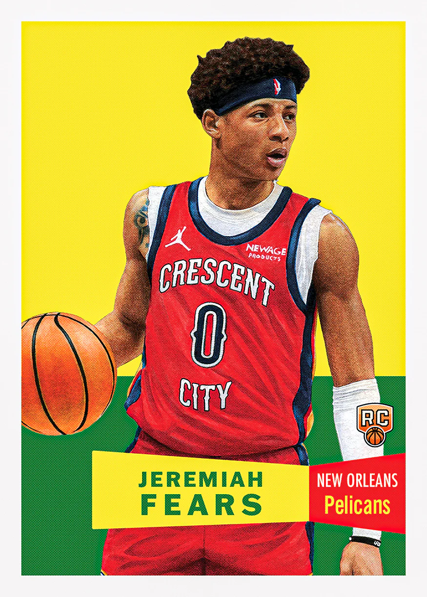 Jeremiah Fears - 2025-26 NBA Living Set® - Card 25