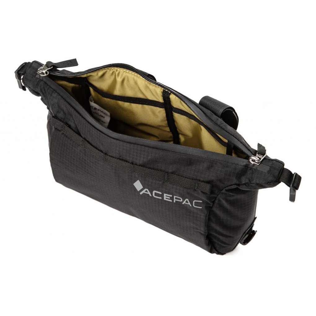Acepac Barrel MKIII Handlebar Bag - 2L - black