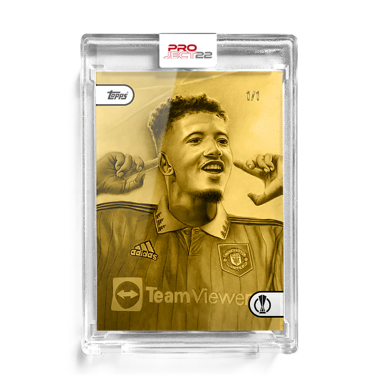 Project22 - Jadon Sancho by Sanil Chitrakar - Topps UK