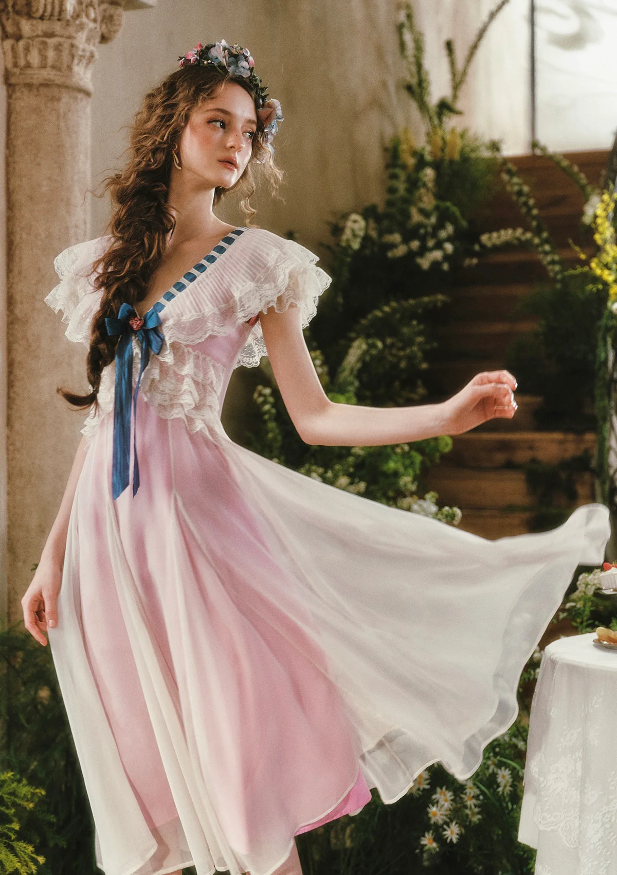 Berry Cancan Dress