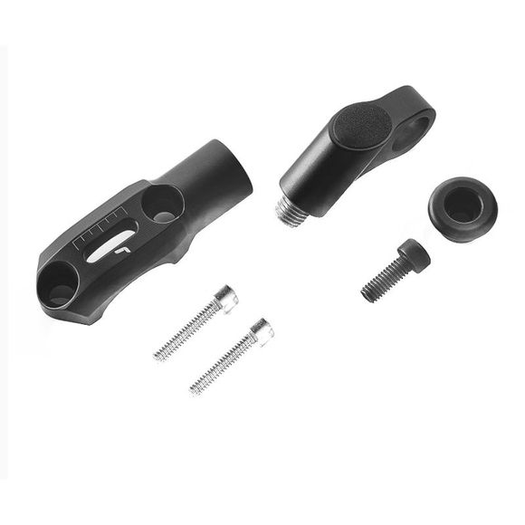 Rizoma Rearview Mirror Support BS821B Rearview Mirror Adapter - BlackRef: RZ0873 / BS821B