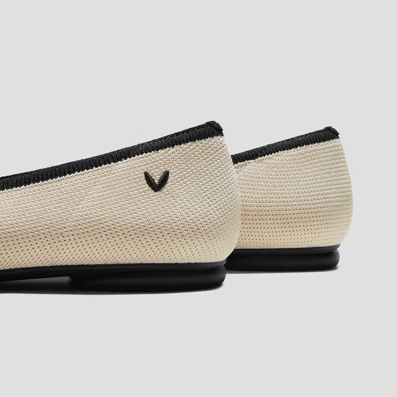 Almond-Toe Bow Flats (Tiana)
