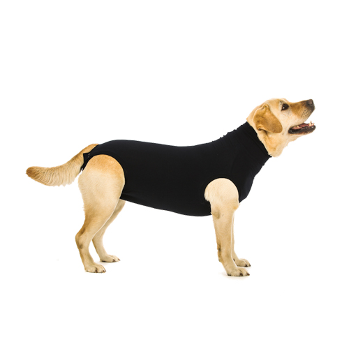 Suitical Recovery Suit for Dogs - XL - Black