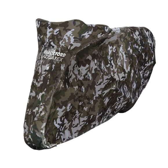 Oxford AQUATEX CAMO motorcycle cover SIZE L Universal - BlackRef : OD0150 / CV213