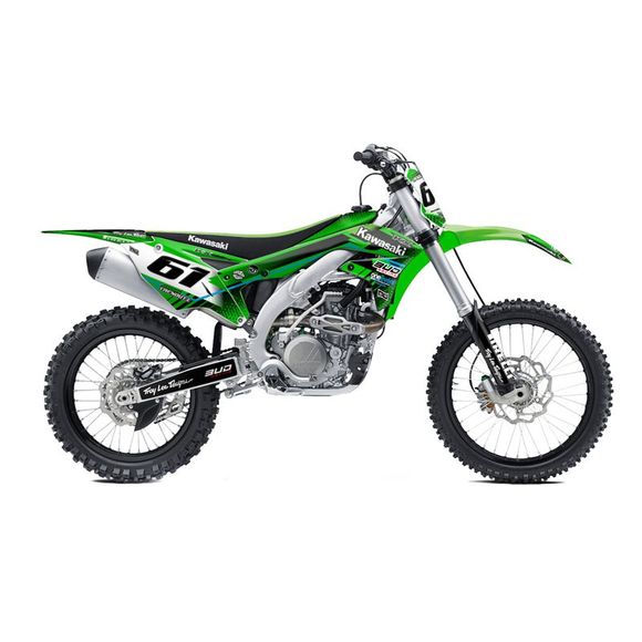 Kit déco RiderUnik TAFKAWASAKI 450 KX 450 F (KX450H) - 2016 - 2018Ref : KATAF14