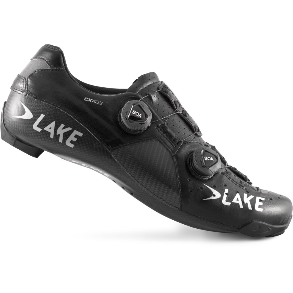 Lake CX403 Road Shoes Men - black/silver