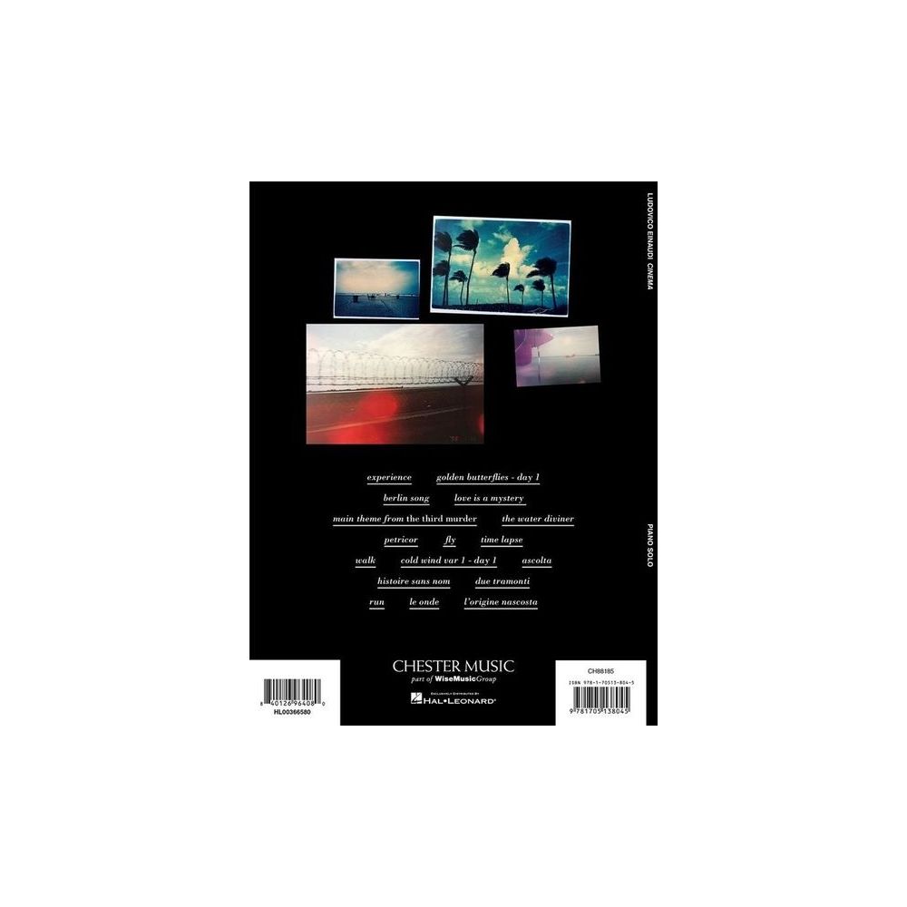 Chester Music Ludovico Einaudi Cinema – Thomann Ireland