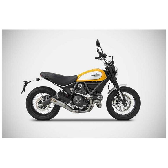 Zard 2 in 2 black stainless steel racing collectorRef : ZAD00340A / ZDU783S40R-B