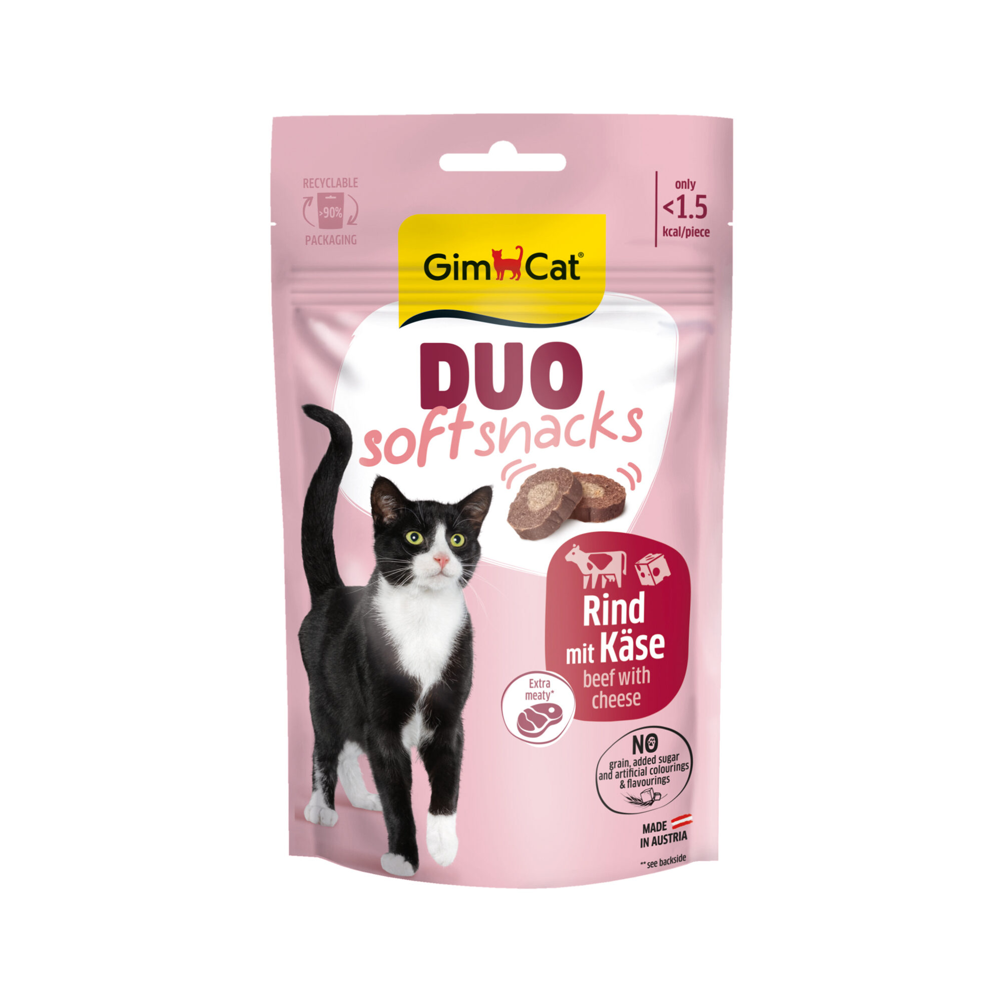 GimCat Duo Soft Snacks - Salmon & Trout - 50g