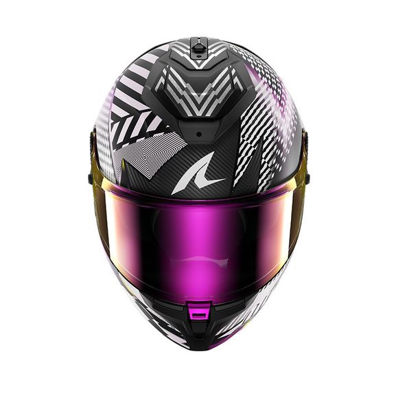 Shark SPARTAN GT PRO CARBON full face helmet - STHYR - Carbon / PurpleRef: SH1828
