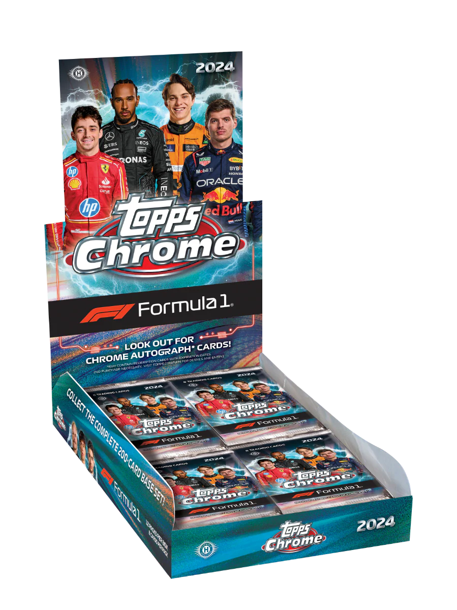 2024 Topps Chrome® Formula 1® - Hobby Box