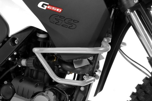 Touratech Crash-bar Stainless Steel Engine Guard - SilverRef: Trt00201A / 01-300-5161-0