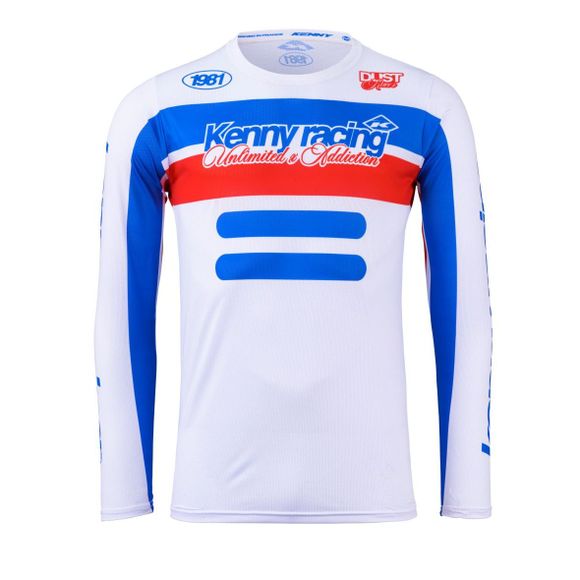 Kenny Force cross Jersey - Spring Summer 2025 - Blue / WhiteRef: KE2490