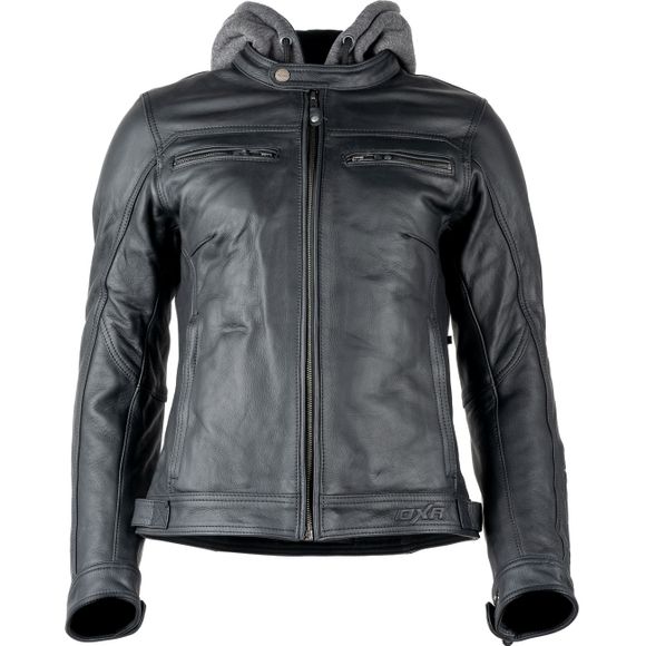 Dxr Zack Lady - Black Motorcycle JacketRef: DXR0755