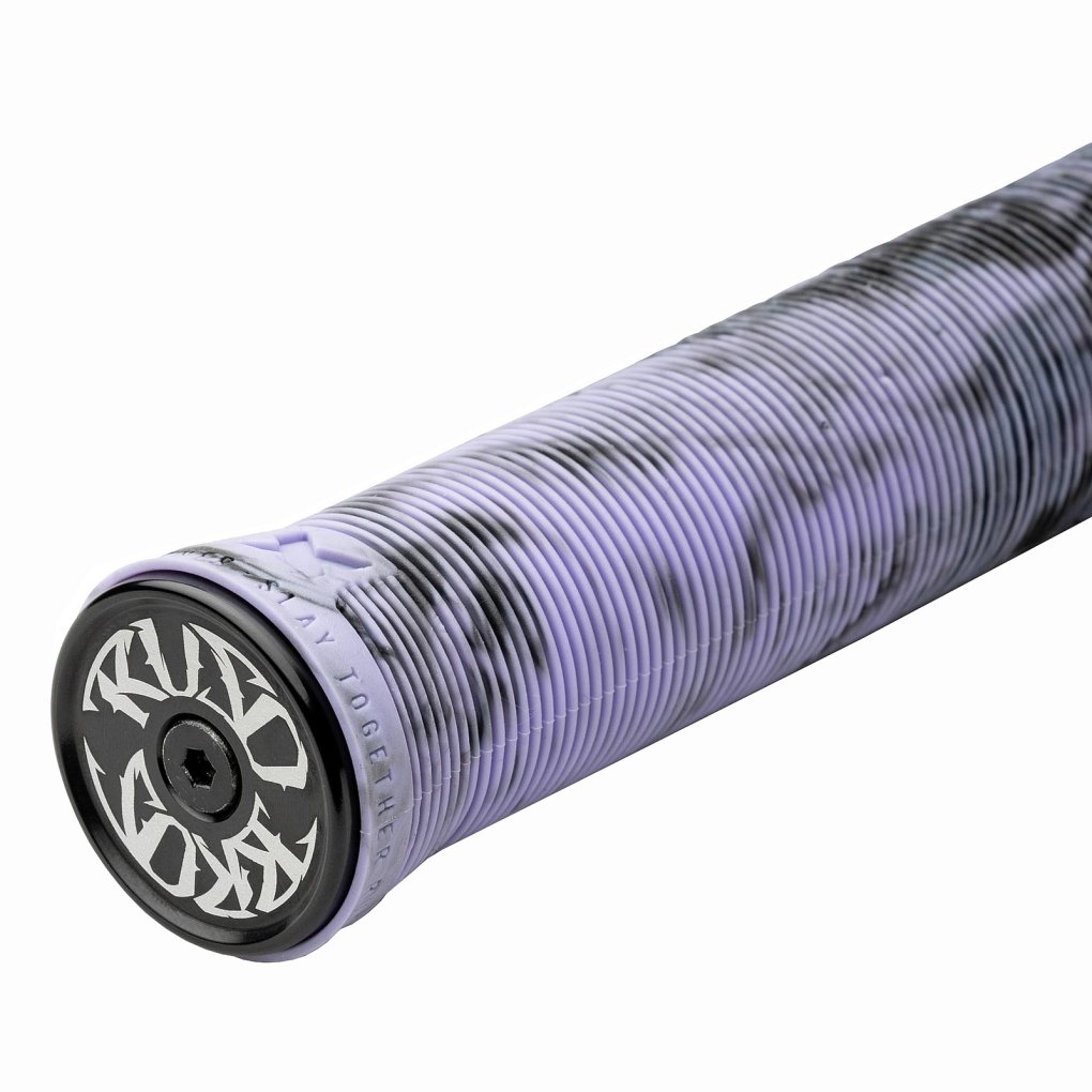 Sixpack Handlebar Grips - Ruso Signature - black / frosted lilac