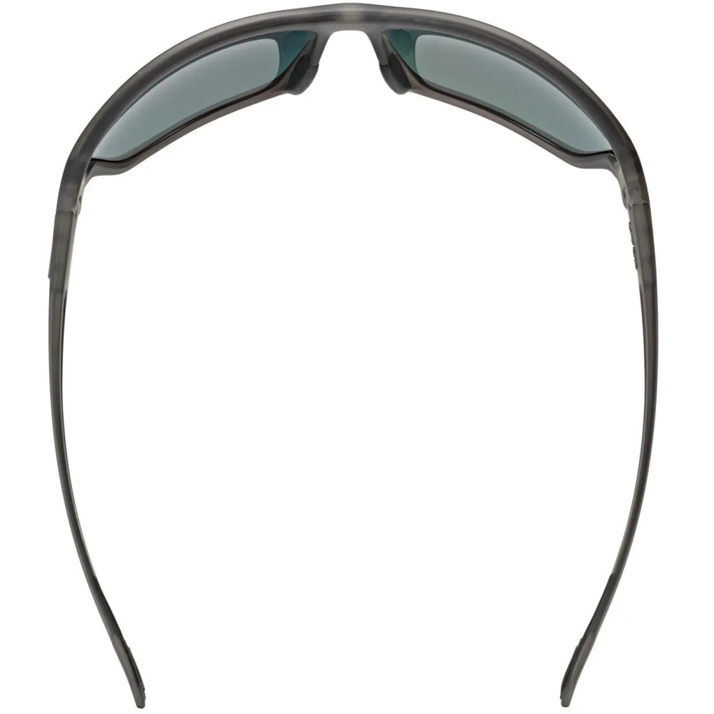 Uvex sportstyle 806 Cycling Glasses - smoke matt/mirror red