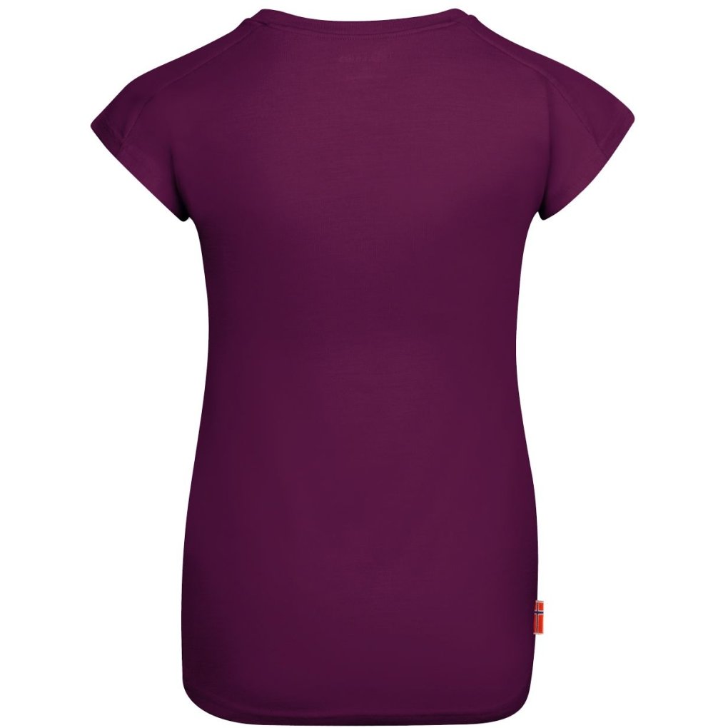 Trollkids Sandefjord T-Shirt Girls - Mulberry