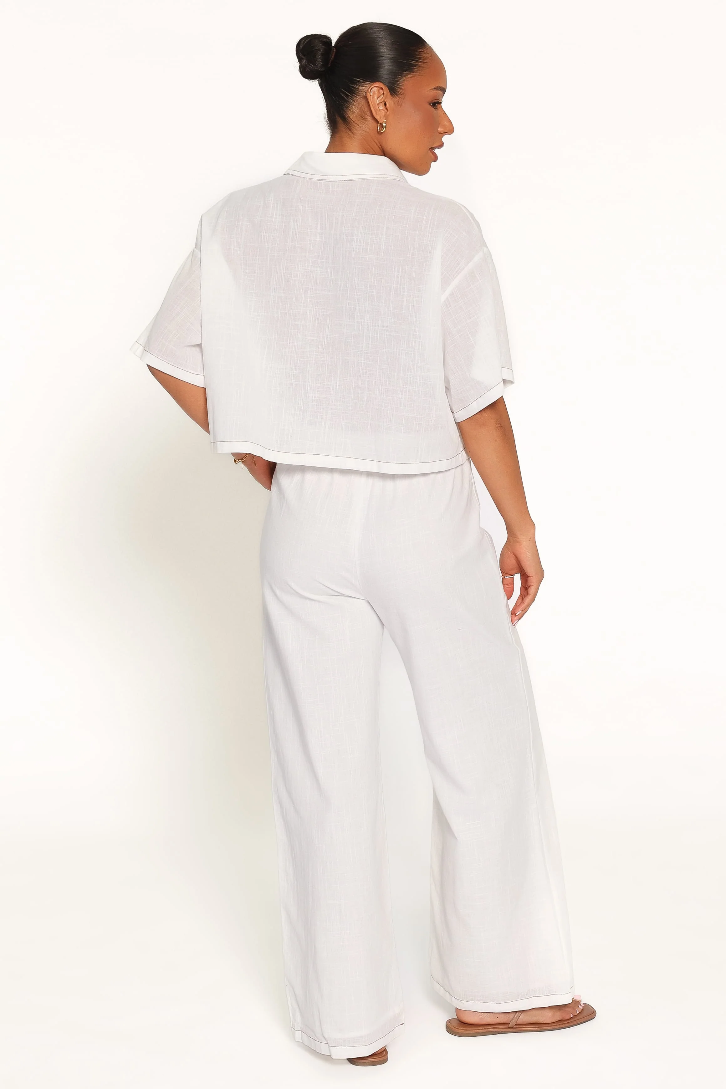 Jill Pant Set - White