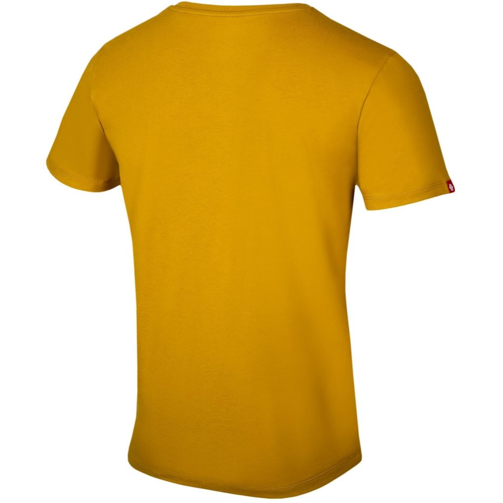 Ocún Classic T T-Shirt Men - Hands In Crack - Yellow Dried Tobacco