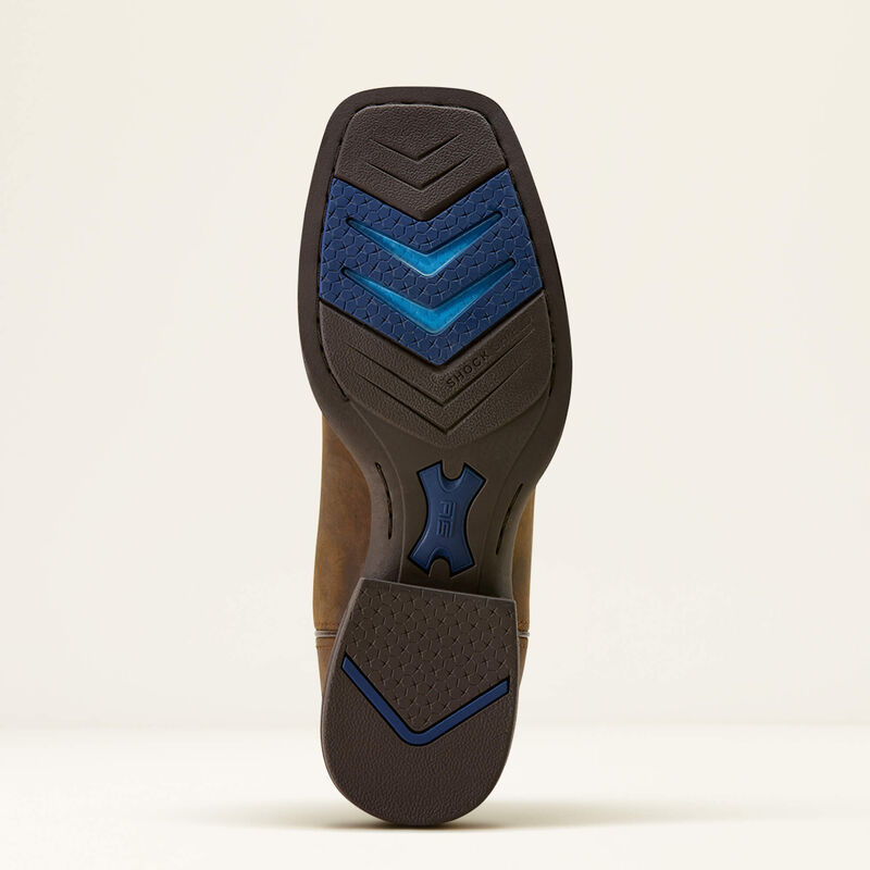 Brush Creek Wide Square Toe Western Boot