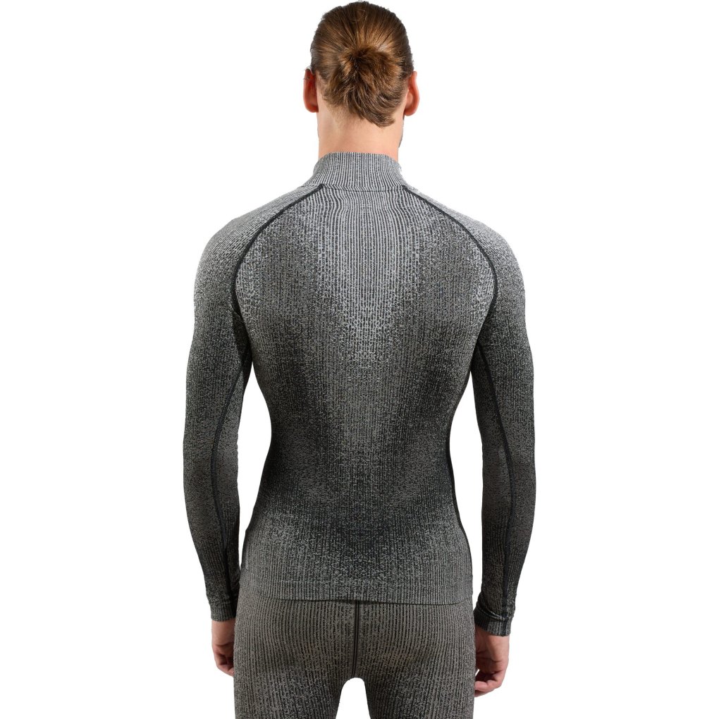 Odlo POW Blackcomb Half-Zip Long-Sleeve Base Layer Men - black
